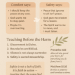 Before the Harm: God’s Lesson on Safety