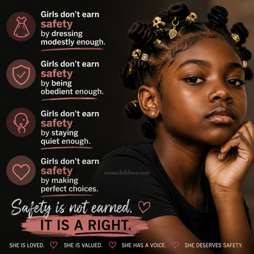 She deserves safety rosaschildren brighterfaith